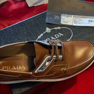 PRADA MENS SHOES SIZE 8 ...Used worn once